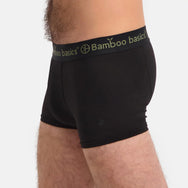 Bamboobasics Bamboo Basics 3-pak heren boxershorts - Liam - Zwart