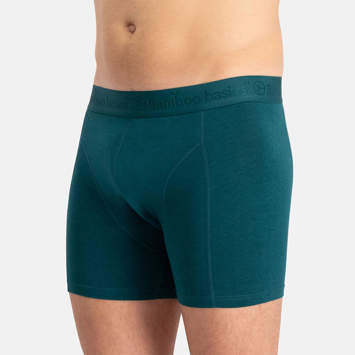 Bamboobasics Bamboo Basics 3-pak heren boxershorts Rico - Black Ton
