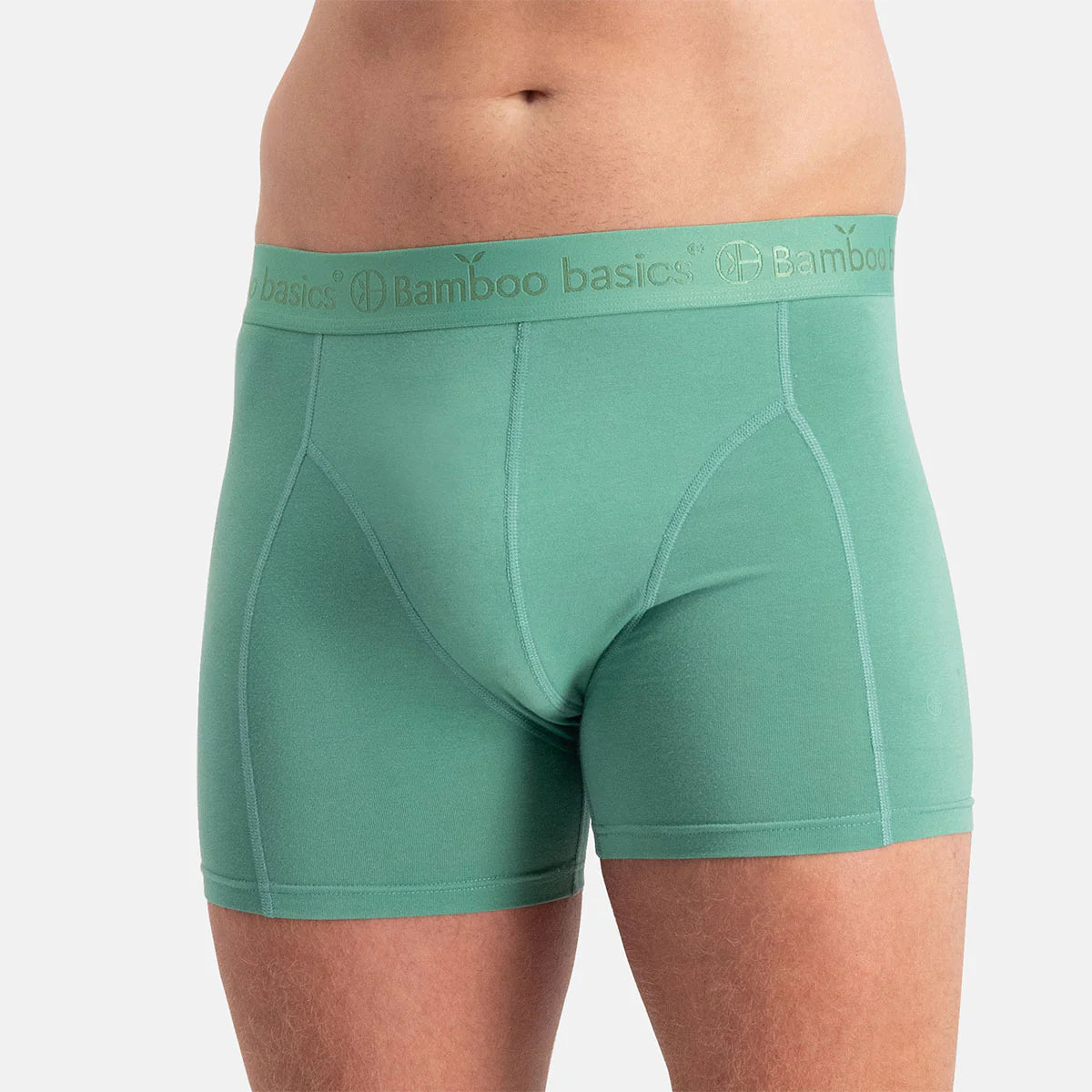 Bamboobasics Bamboo Basics 3-pak heren boxershorts Rico - Black Ton