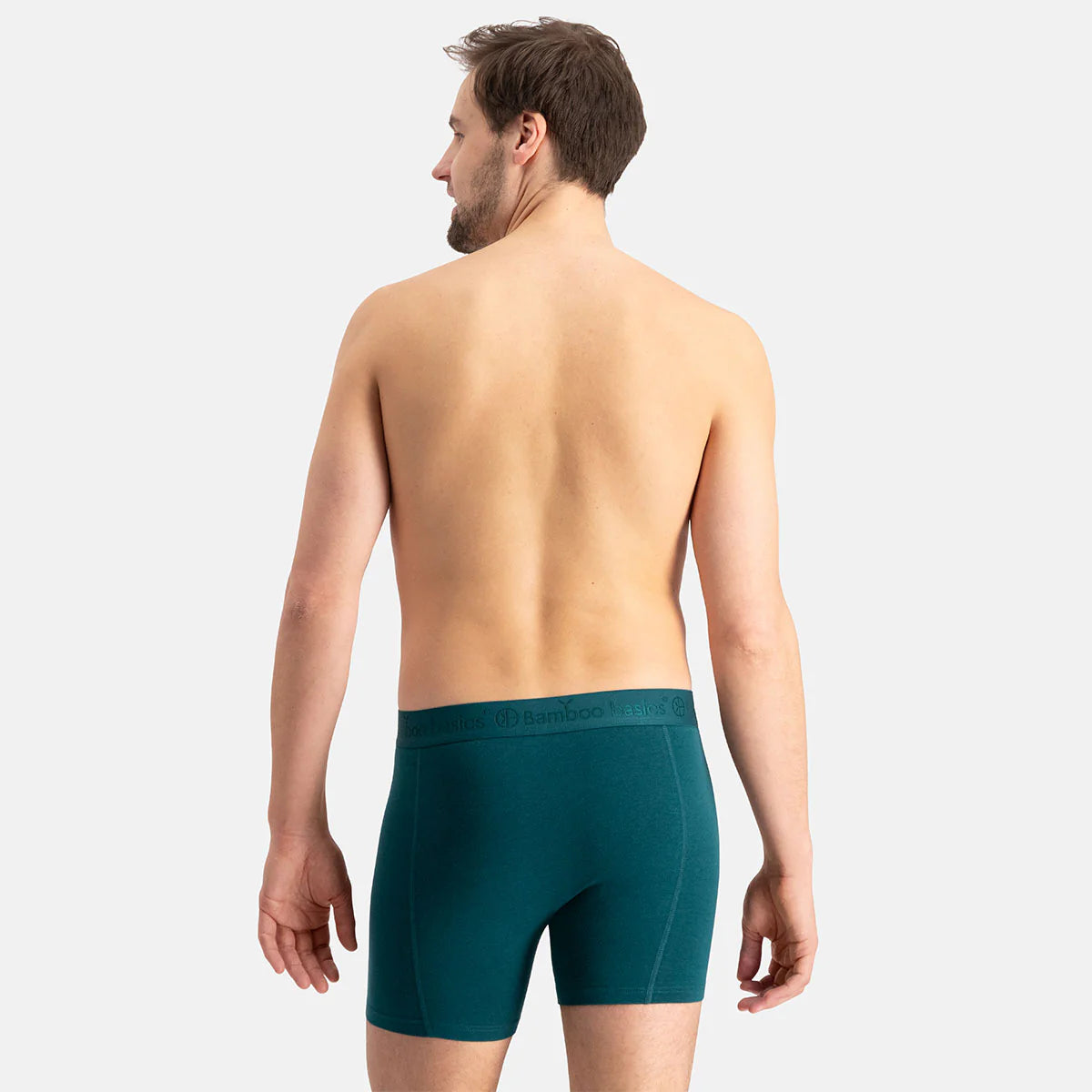 Bamboobasics Bamboo Basics 3-pak heren boxershorts Rico - Black Ton