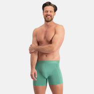 Bamboobasics Bamboo Basics 3-pak heren boxershorts Rico - Black Ton