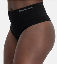 Bamboobasics Bamboo Basics 3-pak hoge taille strings dames - Naadloos
