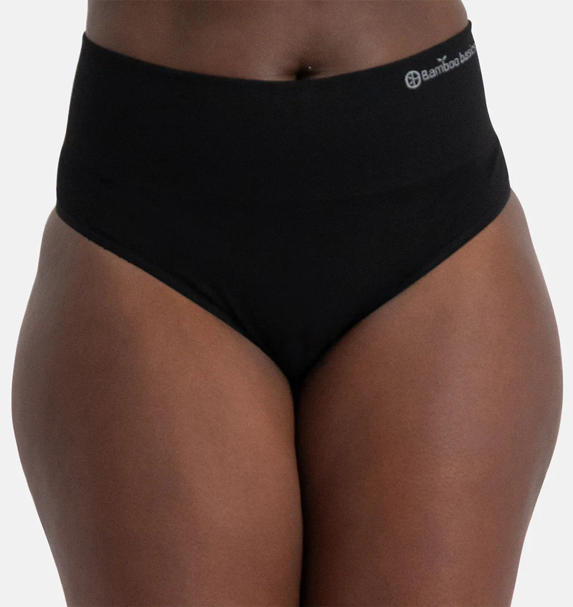 Bamboobasics Bamboo Basics 3-pak hoge taille strings dames - Naadloos