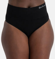 Bamboobasics Bamboo Basics 3-pak hoge taille strings dames - Naadloos
