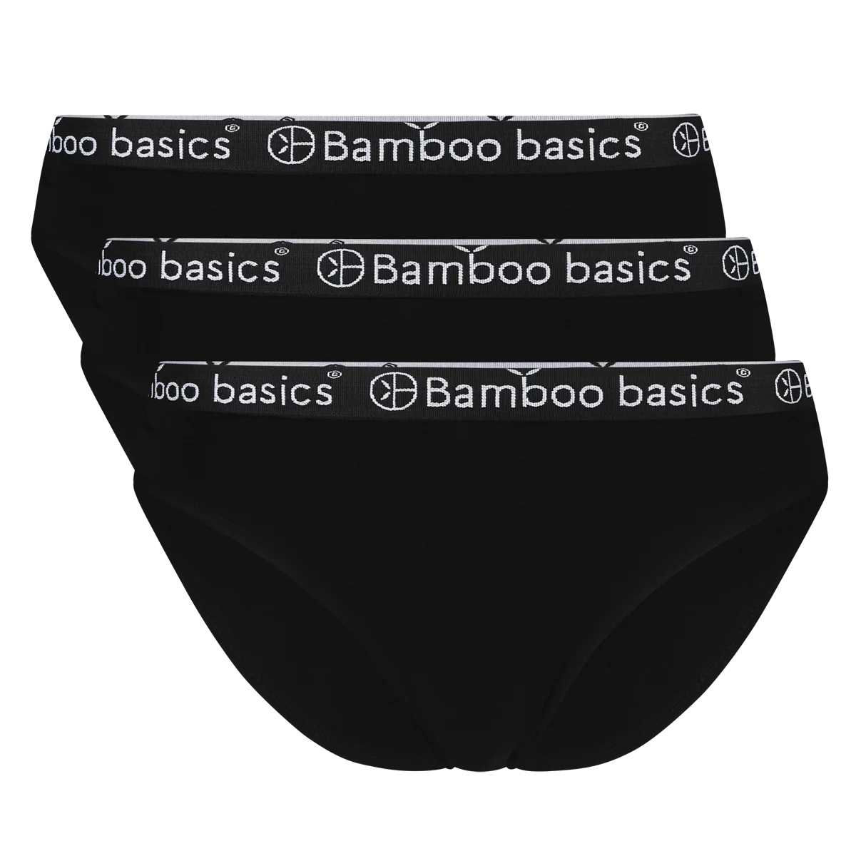 Bamboobasics Bamboo Basics 3-pak lage slips dames - Yara