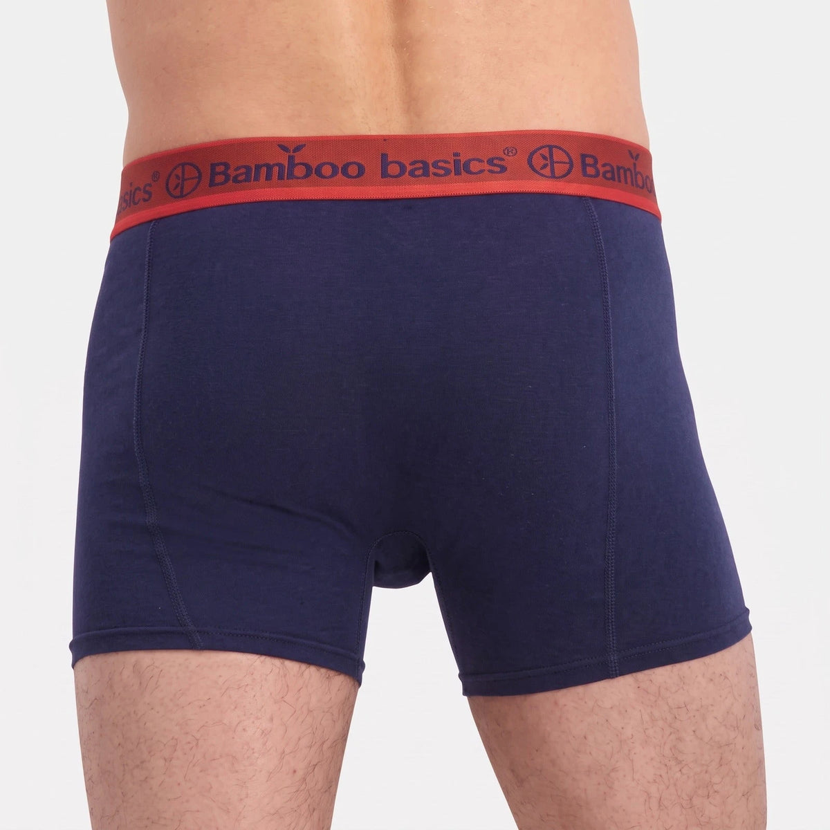 Bamboobasics Bamboo Basics 7-pak heren boxers - Rico - Rood/Blauw/Zwart