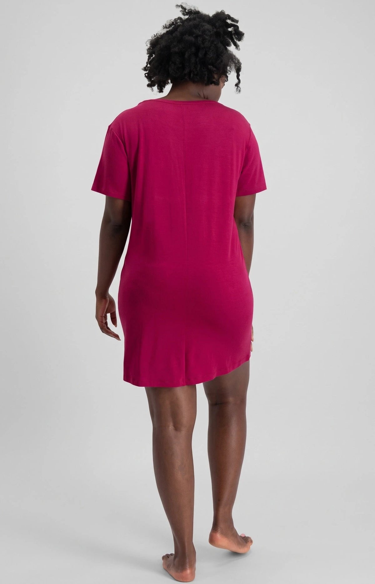 Bamboobasics Bamboo Basics bamboe dames nachthemd korte mouw - Nora