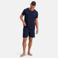 Bamboobasics Bamboo Basics heren shortama - Navy