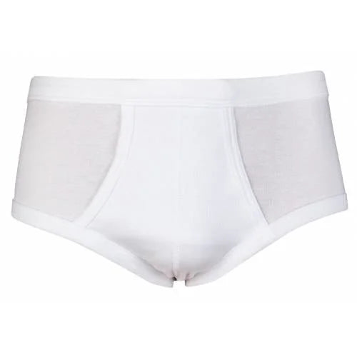 Beeren Beeren 2-pak heren slip wit - met gulp M3000