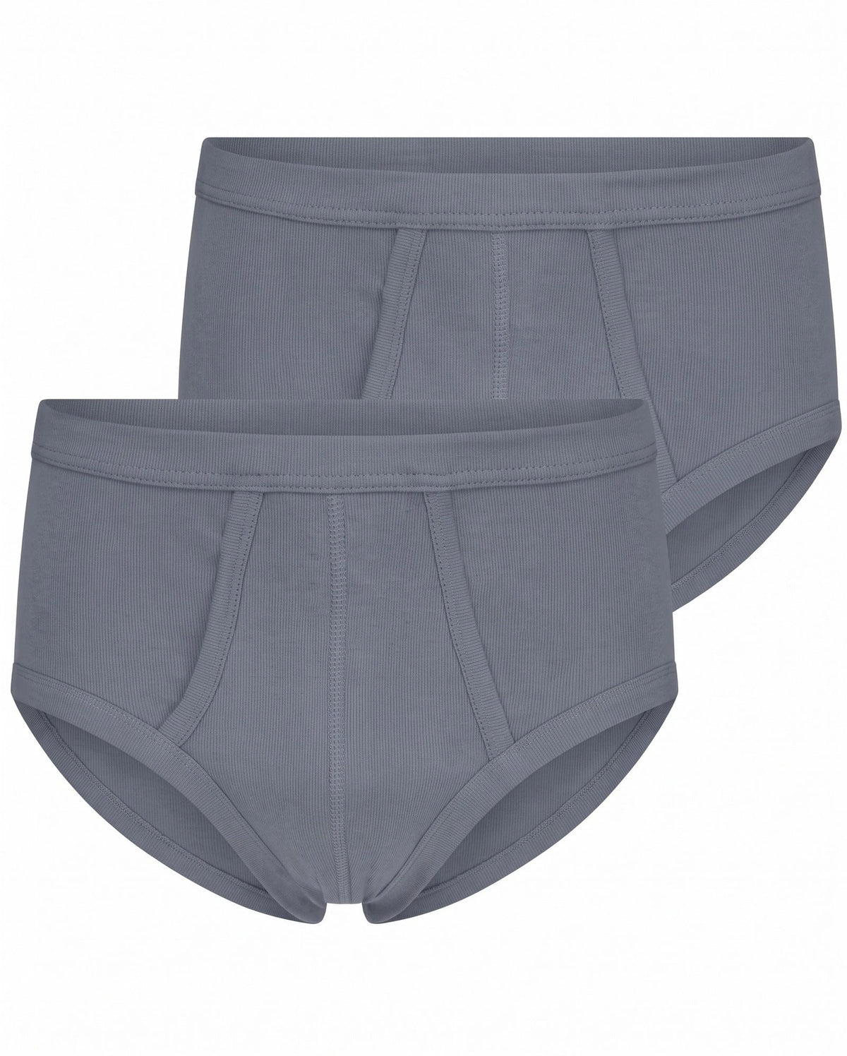 Beeren Beeren 2-pak heren slips met gulp antraciet