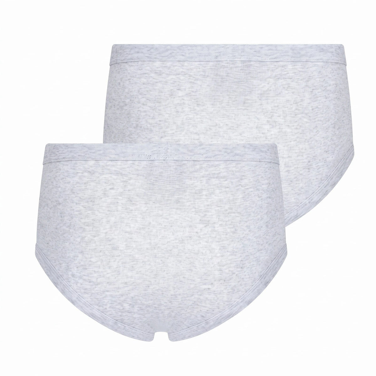 Beeren Beeren 2-pak heren slips met gulp - M500 grijsmellee