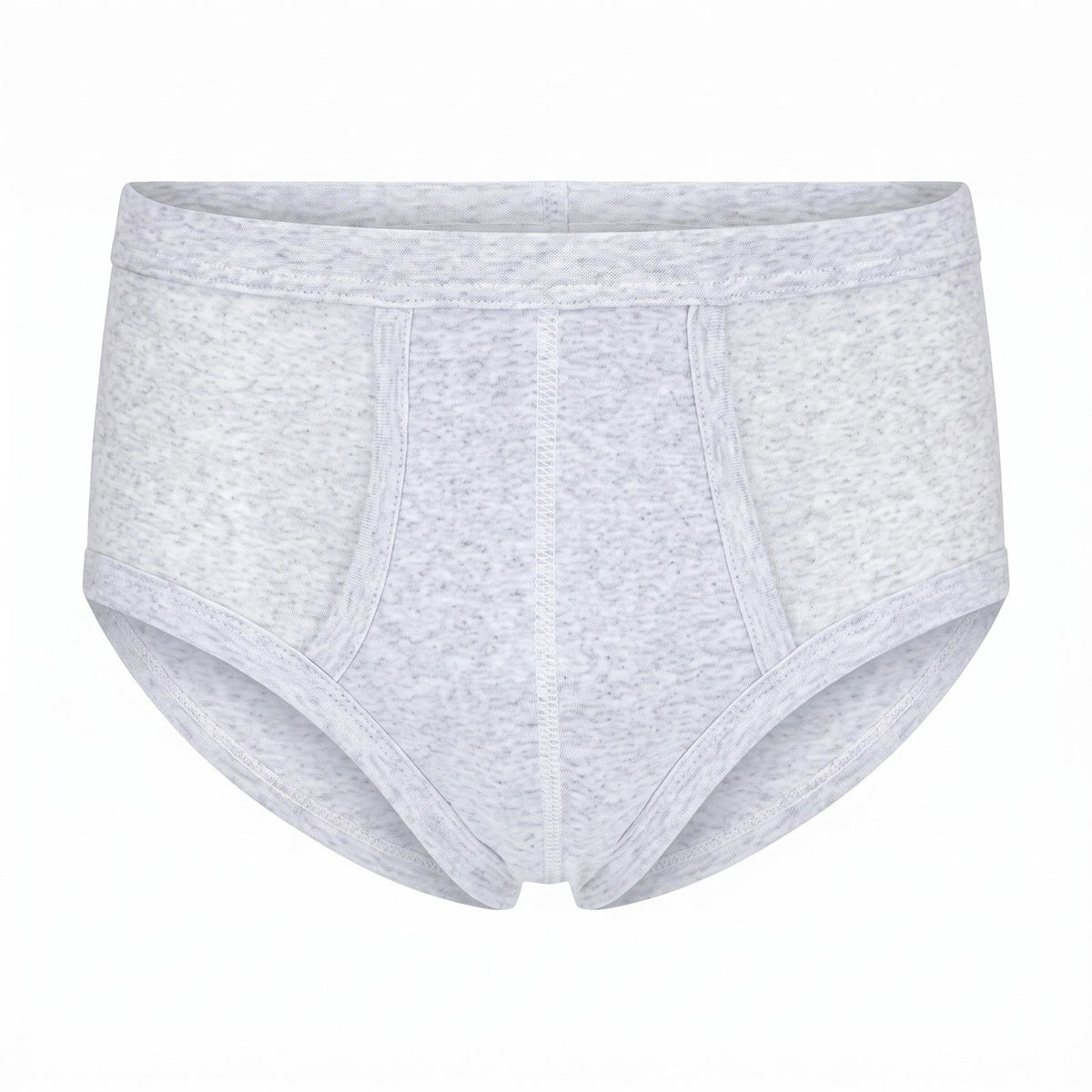 Beeren Beeren 2-pak heren slips met gulp - M500 grijsmellee