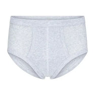 Beeren Beeren 2-pak heren slips met gulp - M500 grijsmellee
