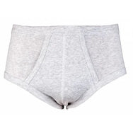 Beeren Beeren 2-pak heren slips met gulp - M500 grijsmellee