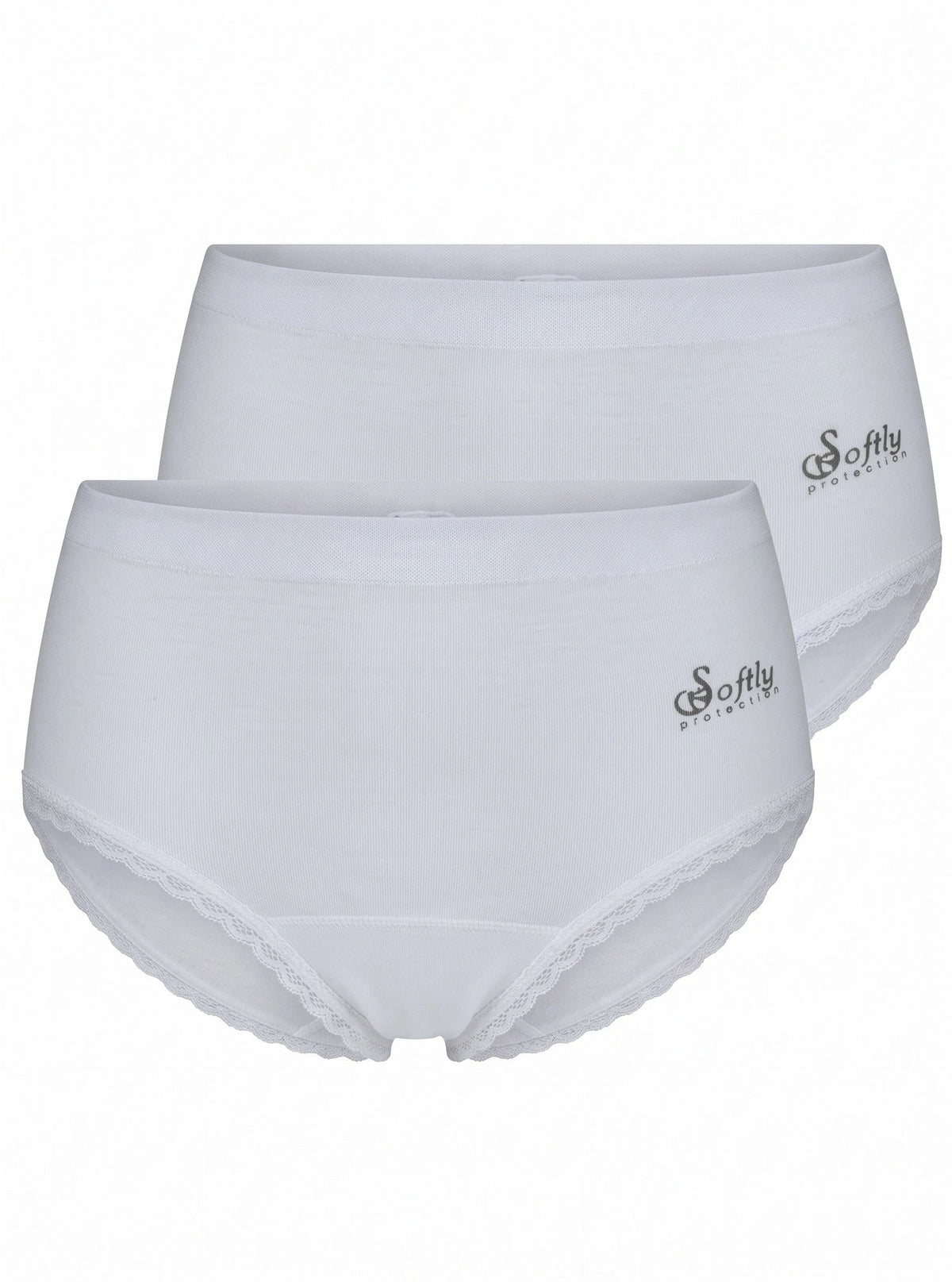 Beeren Beeren 2-pak Julia heup slip met badstof kruisje "Softly"