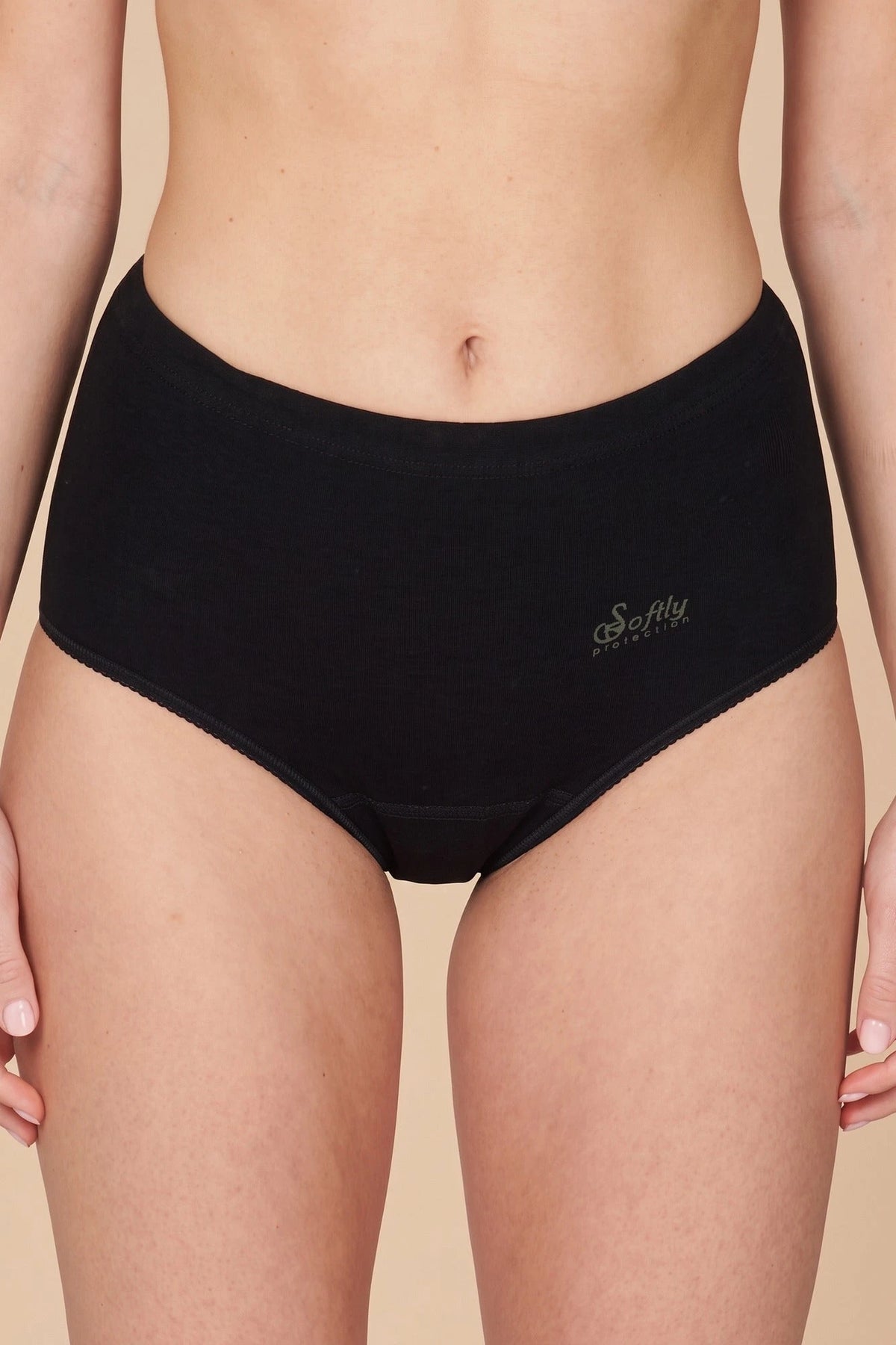 Beeren Beeren 2-pak Julia taille slip met badstof kruisje "Softly"