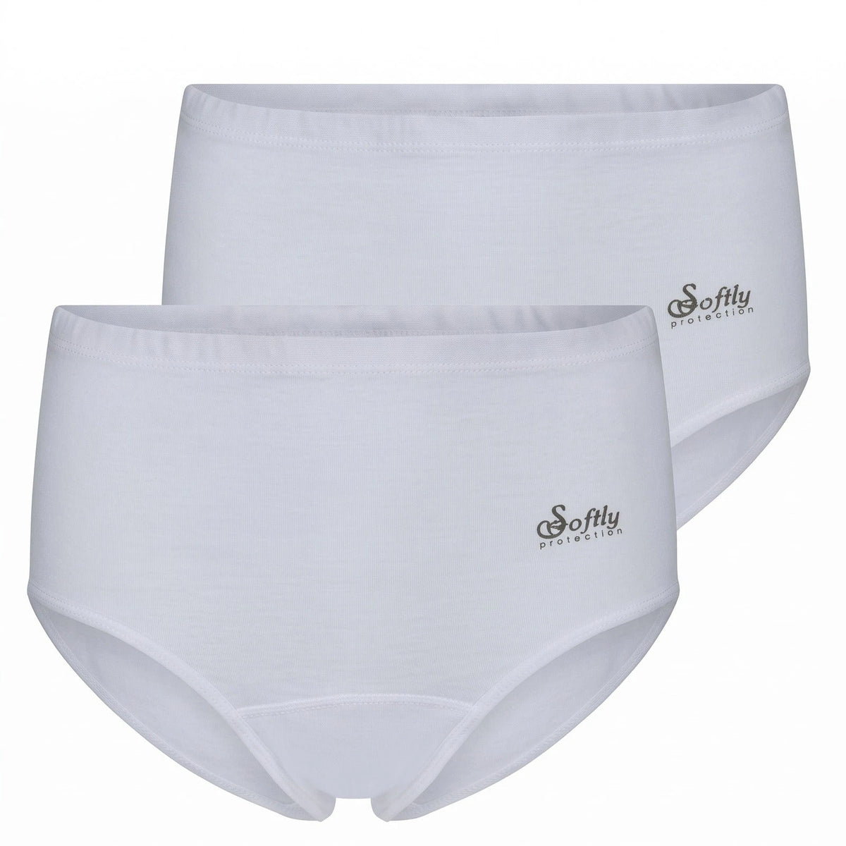 Beeren Beeren 2-pak Julia taille slip met badstof kruisje "Softly"