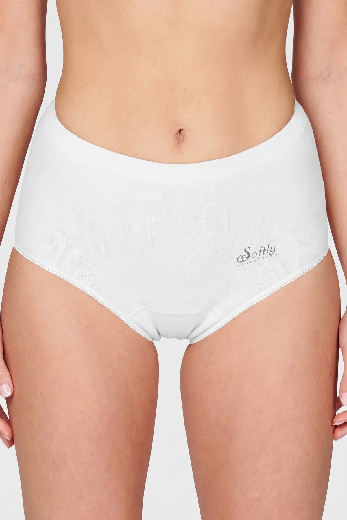 Beeren Beeren 2-pak Julia taille slip met badstof kruisje "Softly"