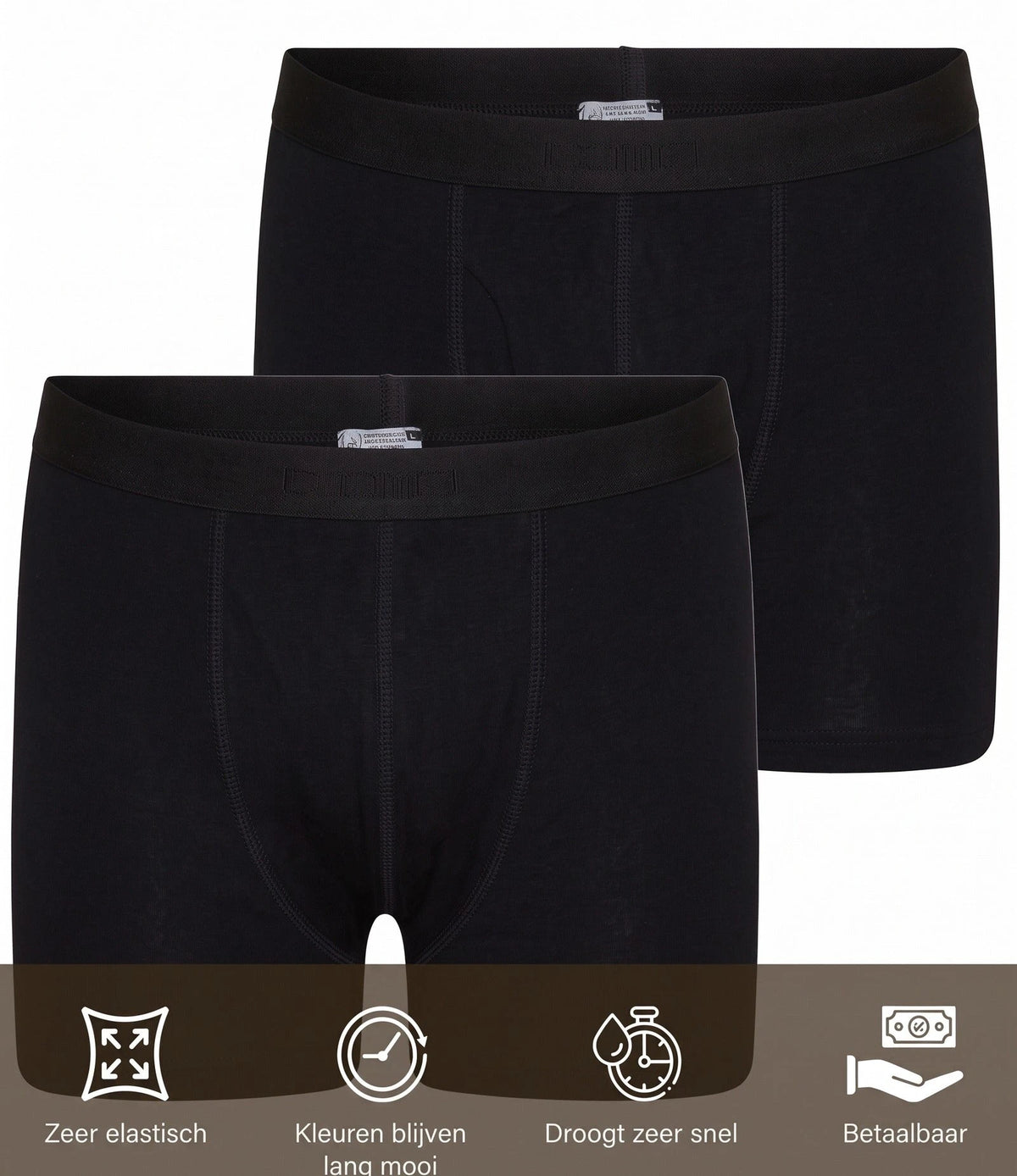 Beeren Beeren 2-pak Young jongens boxershort microfiber