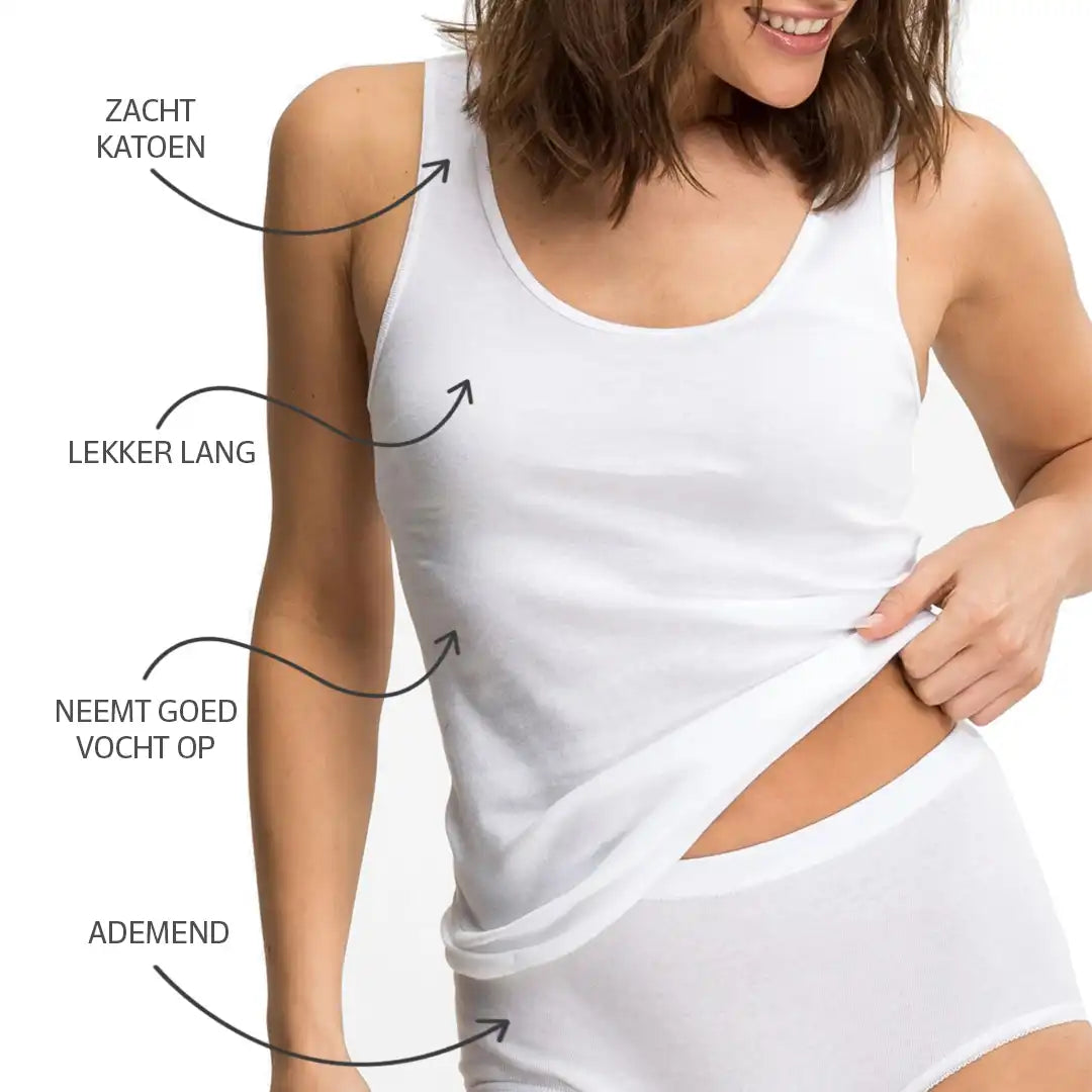 Beeren Beeren Carola singlet hemd dames