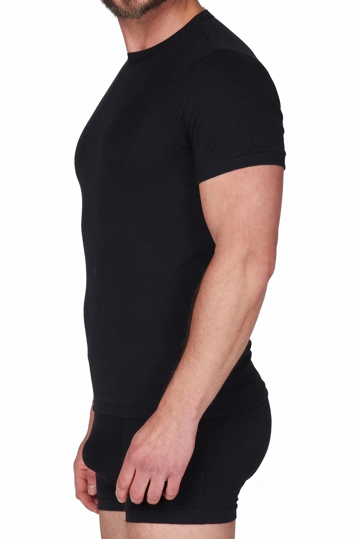 Beeren Beeren Extra lang heren T-shirt korte mouw