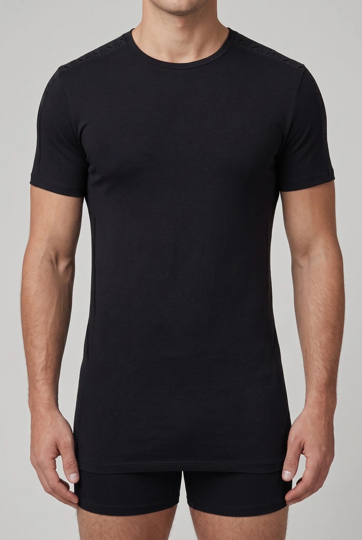 Beeren Beeren Extra lang heren T-shirt korte mouw
