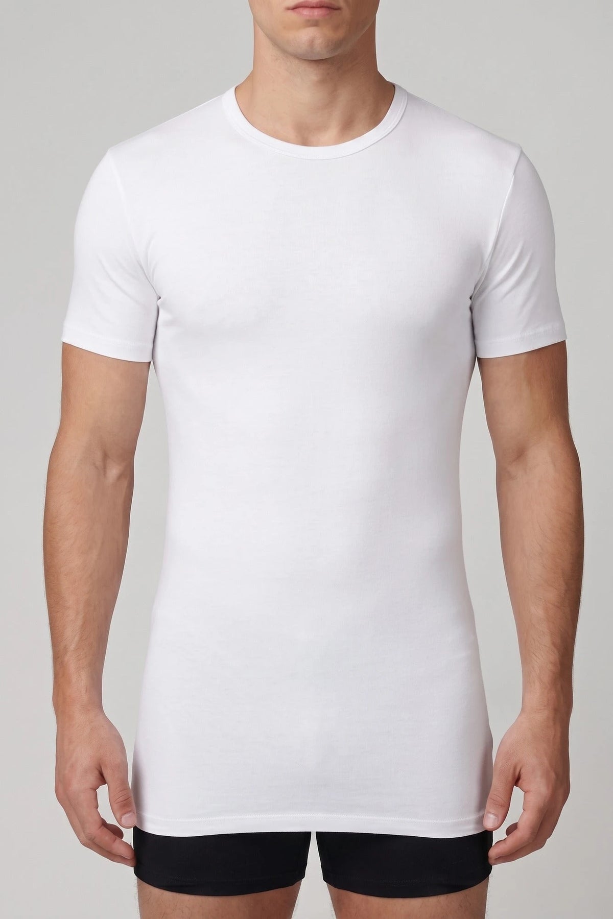 Beeren Beeren Extra lang heren T-shirt korte mouw