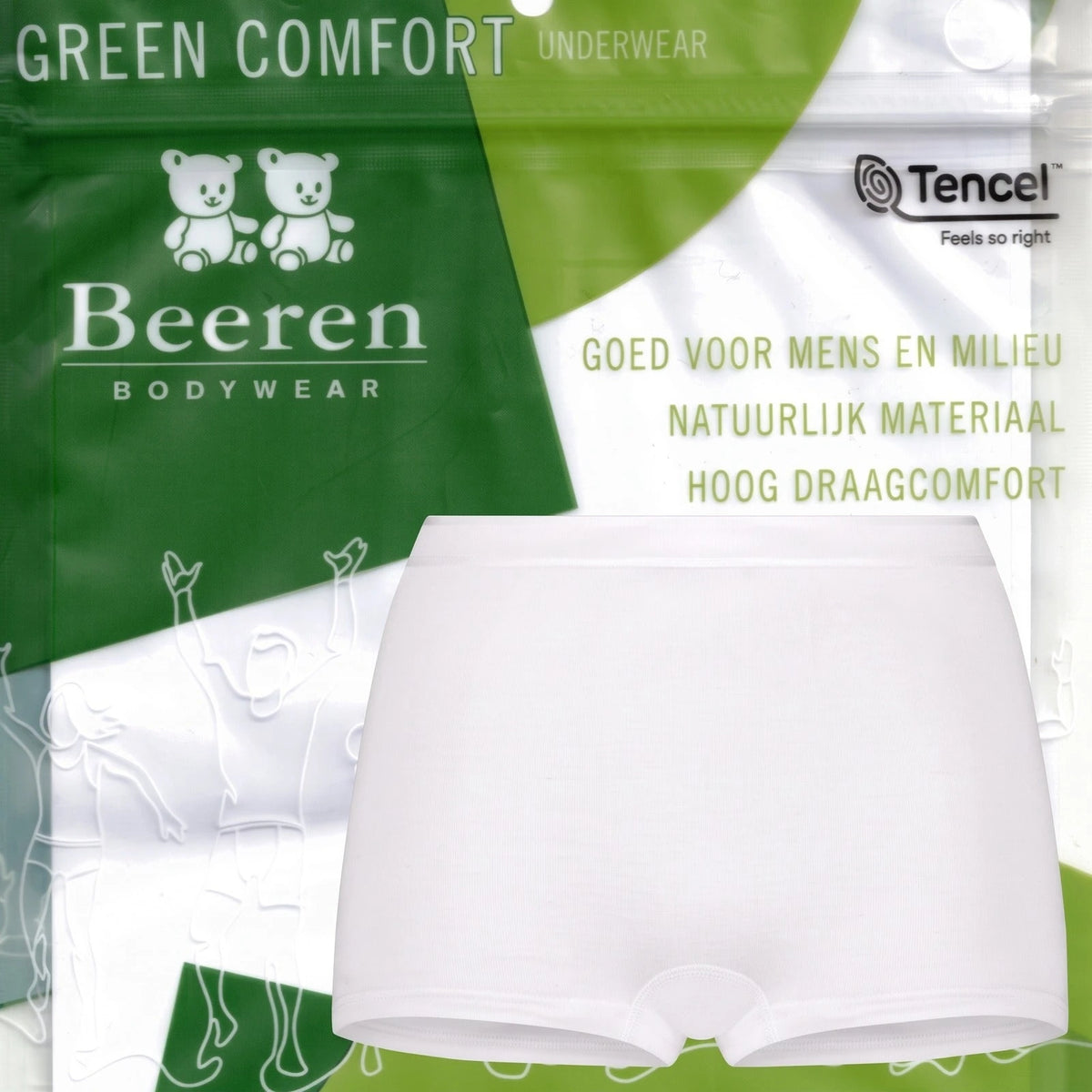 Beeren Beeren Green comfort - Tencel dames boxershort