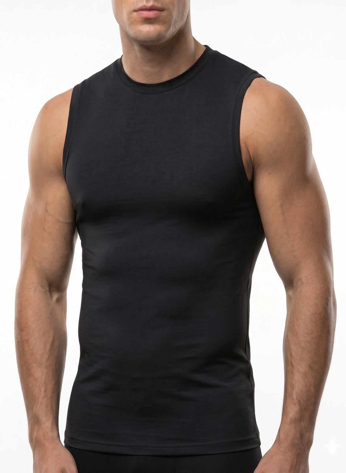 Beeren Beeren heren microfiber mouwloos shirt Young