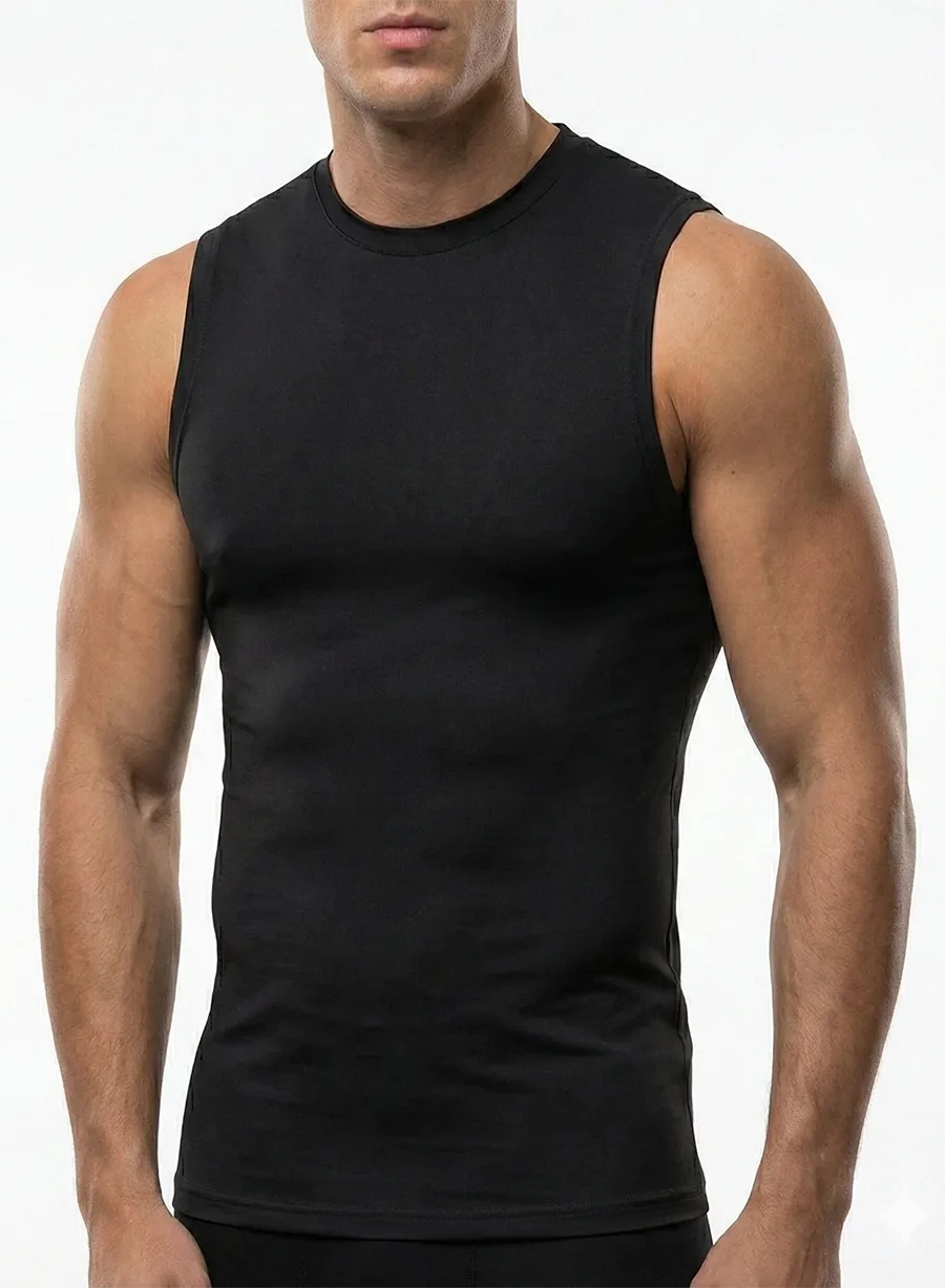Beeren Beeren heren microfiber mouwloos shirt Young