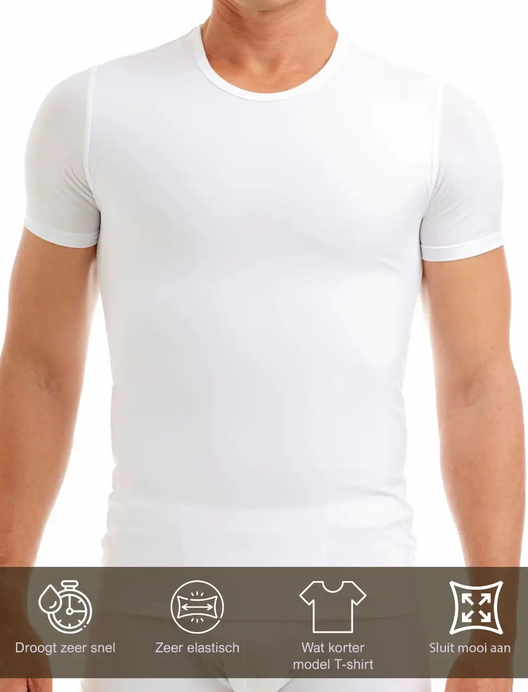 Beeren Beeren heren microfiber T-shirt korte mouw - Young