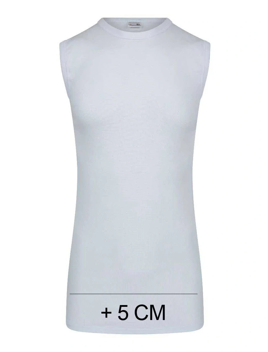 Beeren Beeren heren mouwloos shirt katoen Extra lang