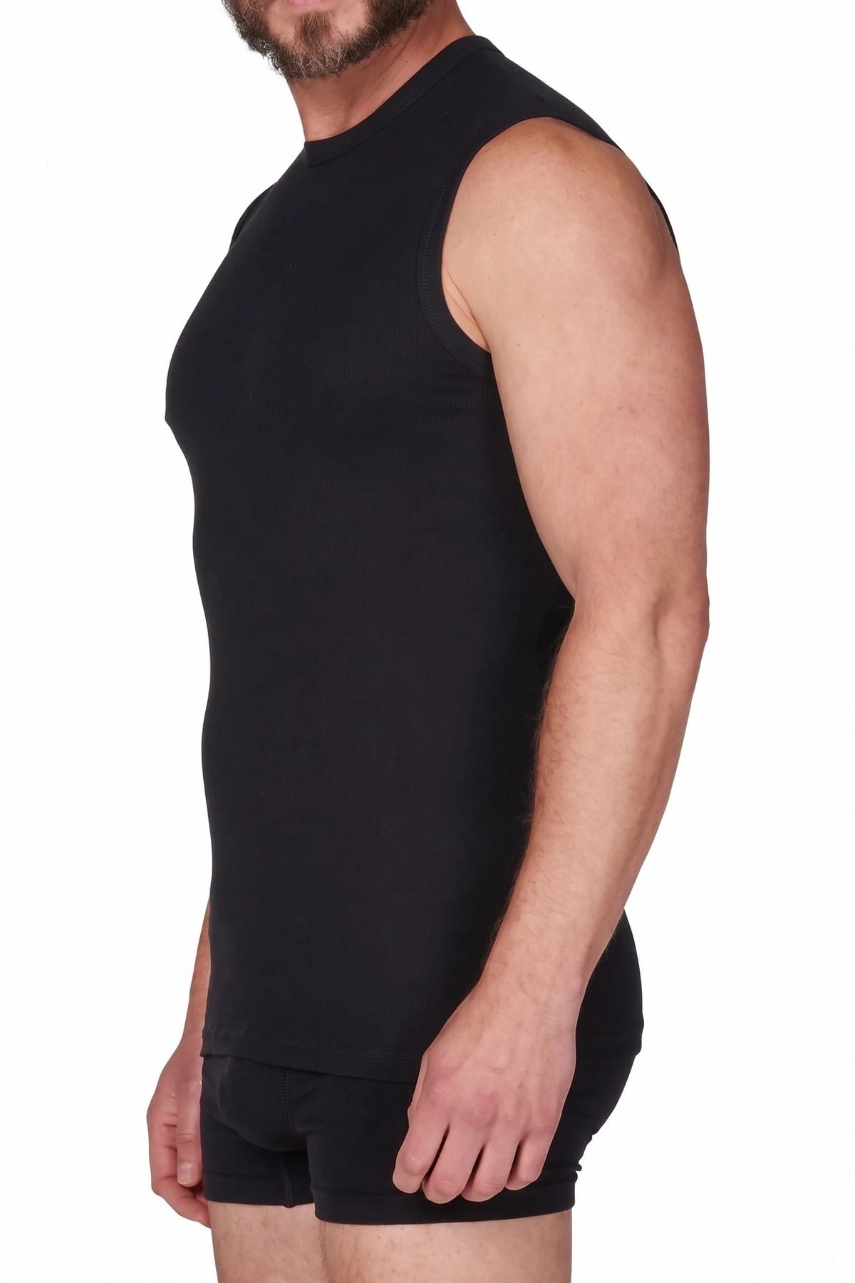 Beeren Beeren heren mouwloos shirt katoen