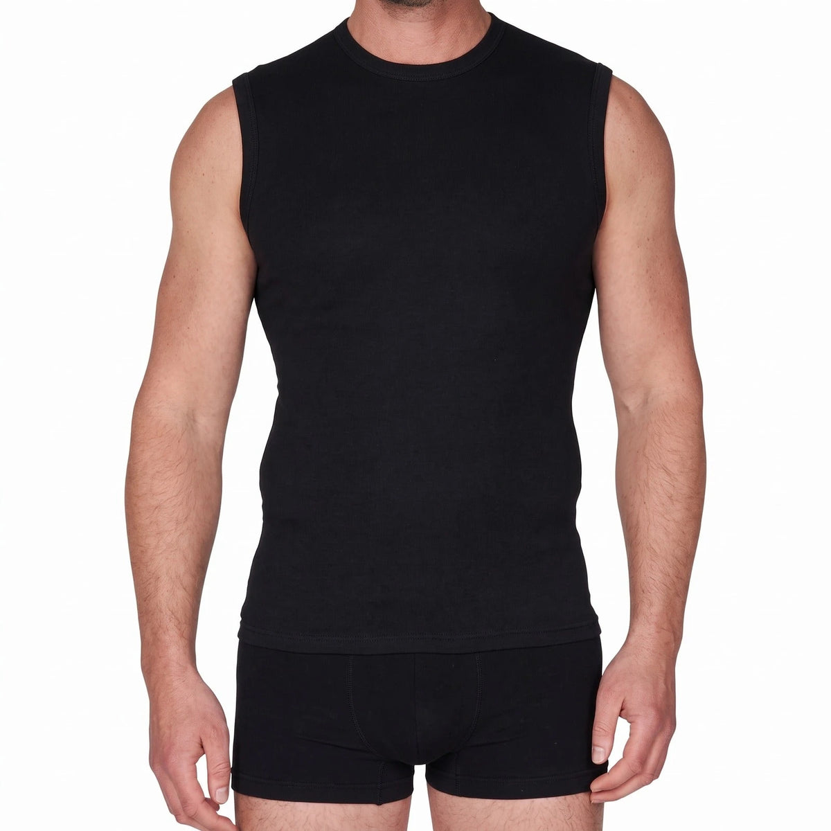 Beeren Beeren heren mouwloos shirt katoen