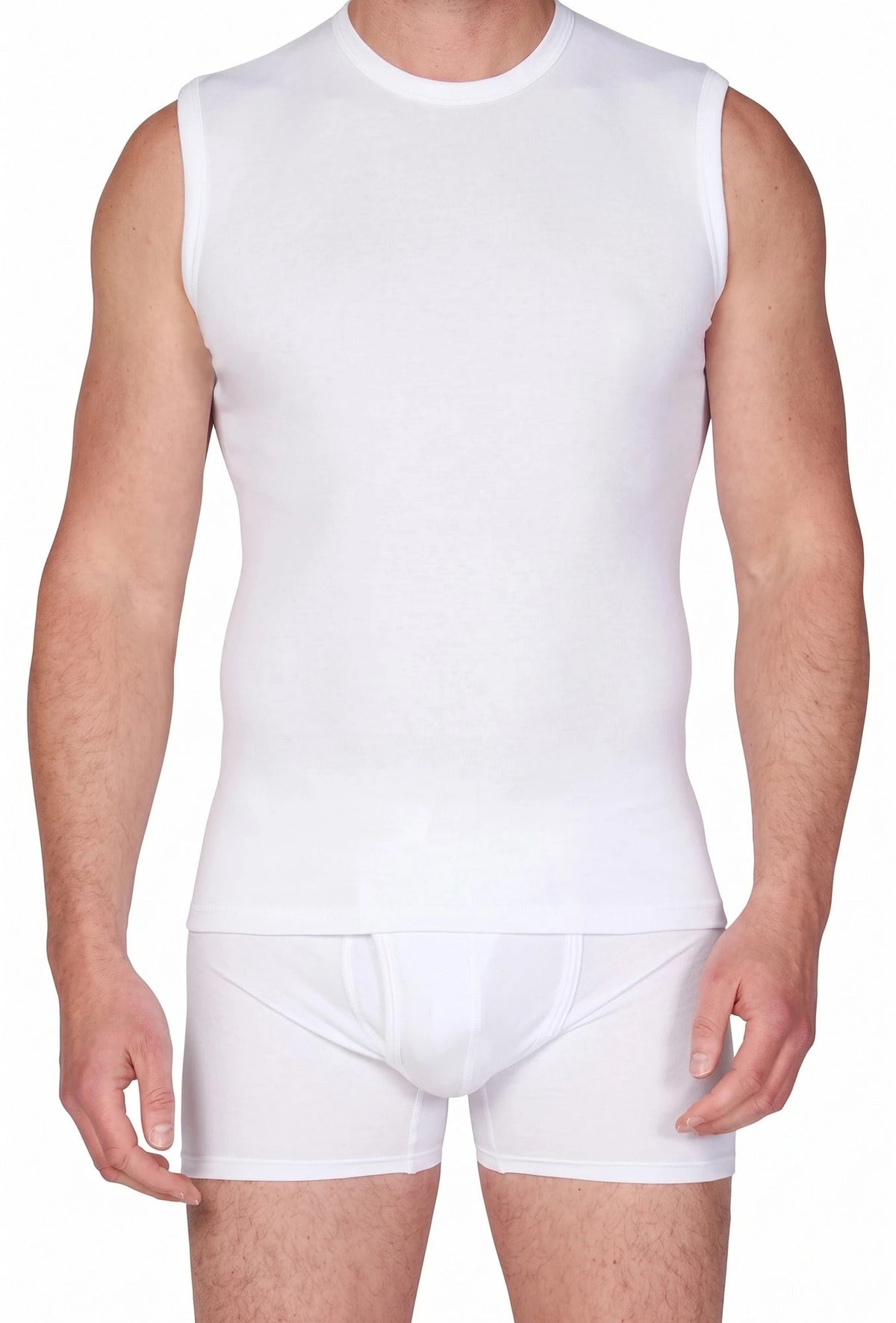 Beeren Beeren heren mouwloos shirt katoen
