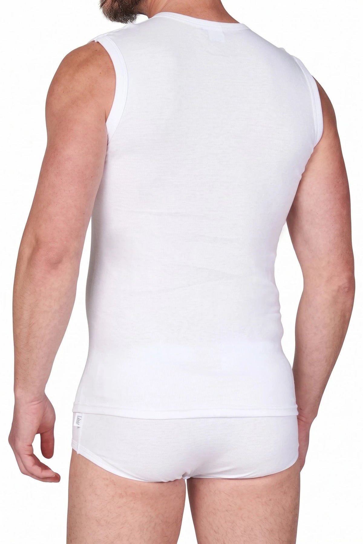 Beeren Beeren heren mouwloos shirt V-hals