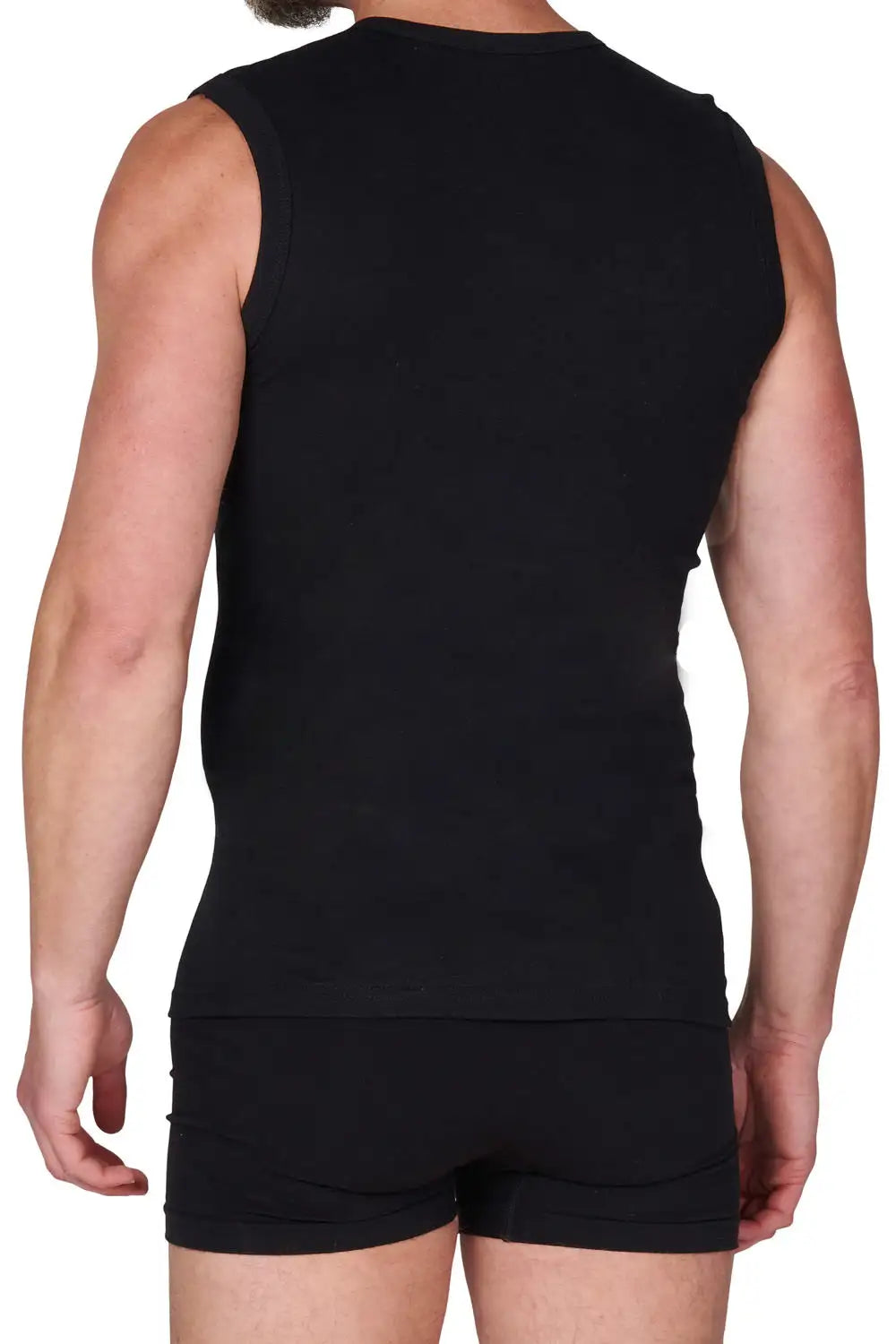 Beeren Beeren heren mouwloos shirt V-hals