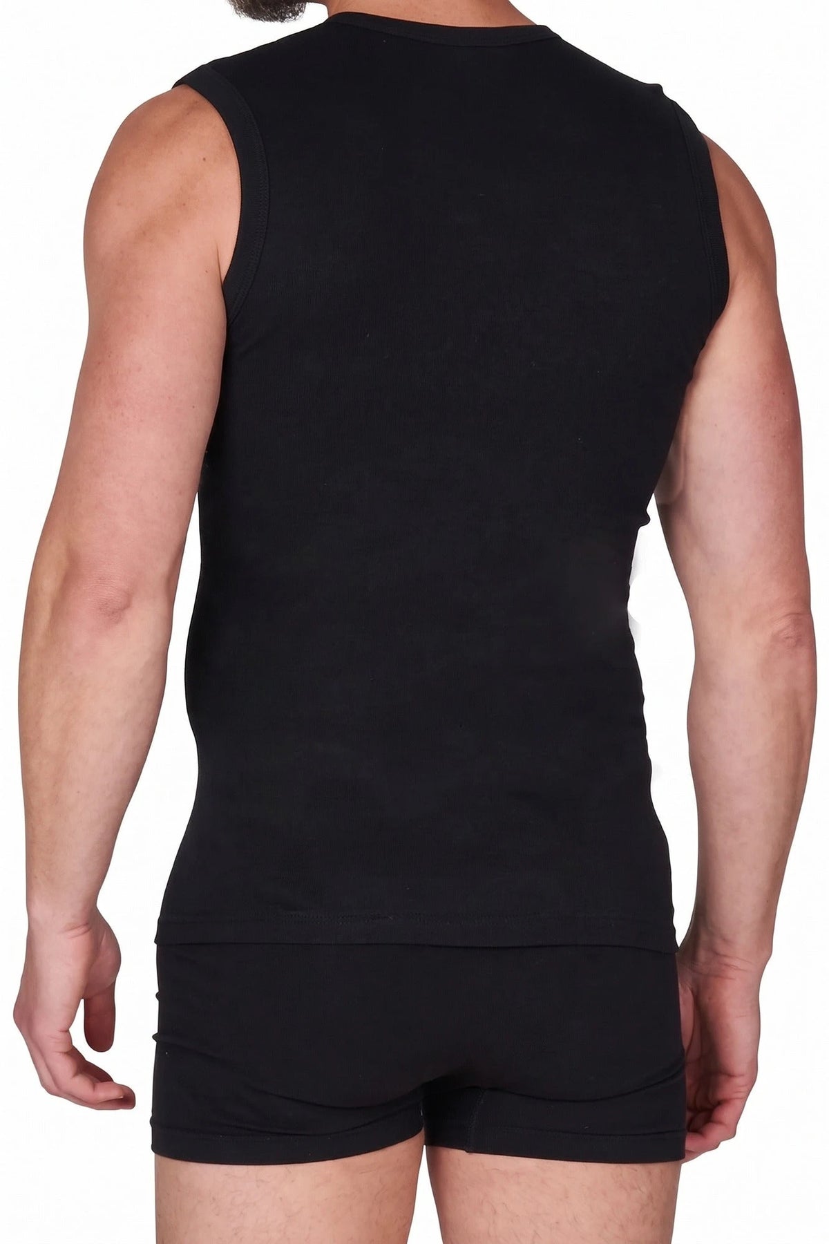 Beeren Beeren heren mouwloos shirt V-hals