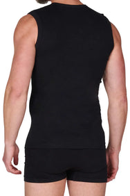 Beeren Beeren heren mouwloos shirt V-hals