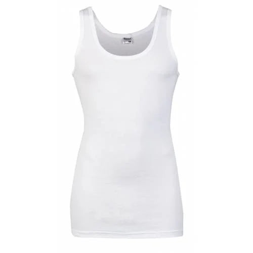 Beeren Beeren heren onderhemd 100% katoen - singlet wit, M3000