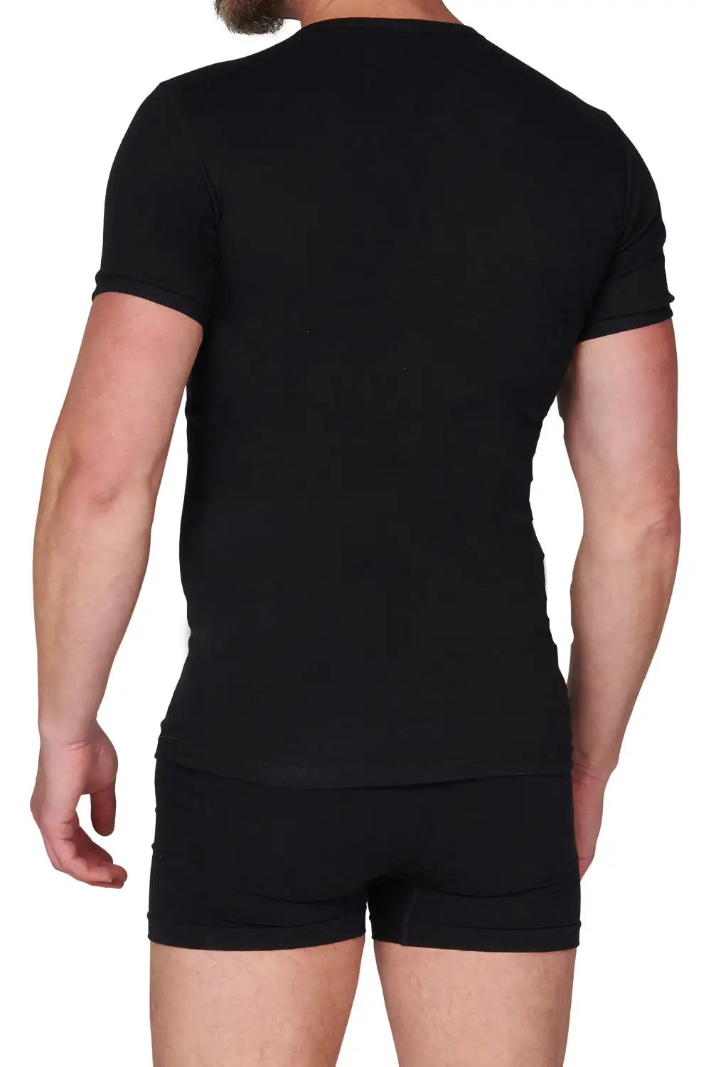 Beeren Beeren heren ondershirt V-hals - Korte mouw M3000