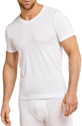 Beeren Beeren heren ondershirt V-hals - Korte mouw M3000