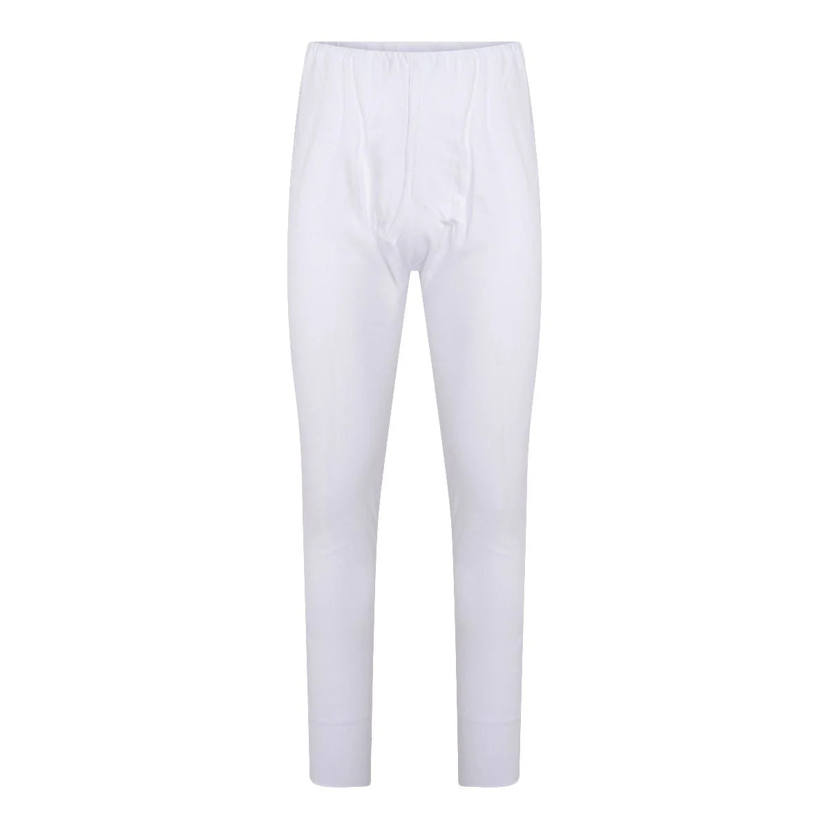 Beeren Beeren heren pantalon wit met gulp M3400 - Lange onderbroek