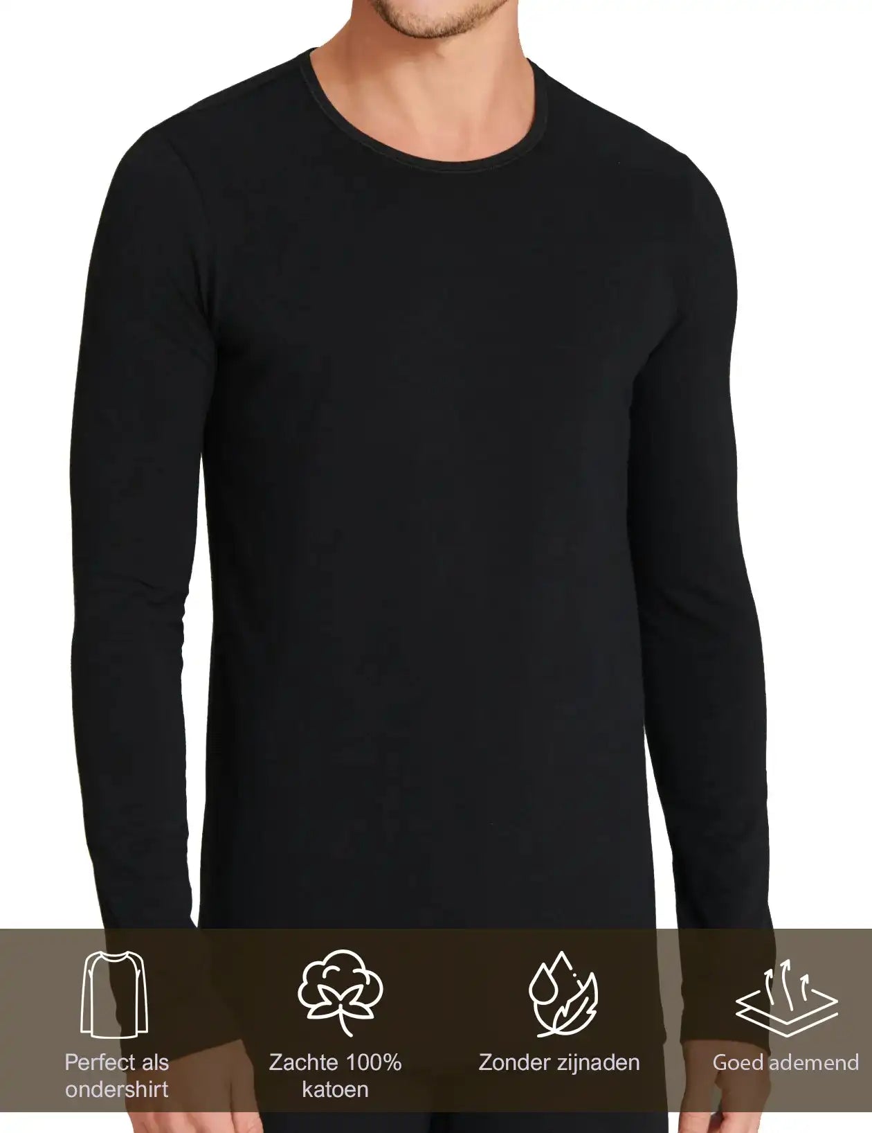 Beeren Beeren heren shirt Lange mouw - 100% katoen