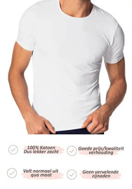 Beeren Beeren heren T-shirt korte mouw - M3000
