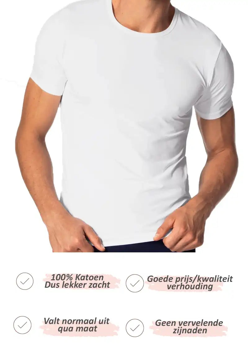 Beeren Beeren heren T-shirt korte mouw - M3000