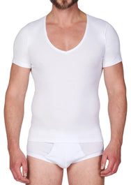 Beeren Beeren ondershirt heren diepe V-hals - Onzichtbaar onder overhemd