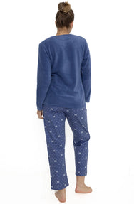 Beeren Cocodream fleece pyjama dames - Queen