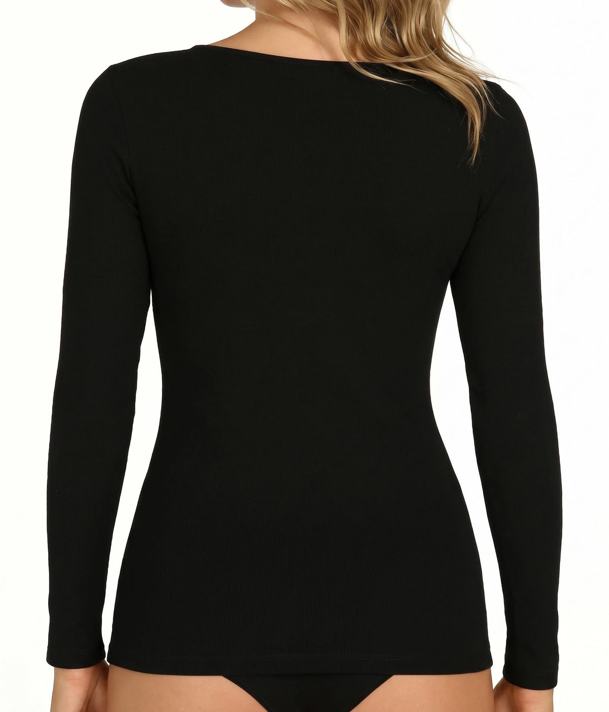 Beeren Entex dames thermo shirt lange mouw met kant