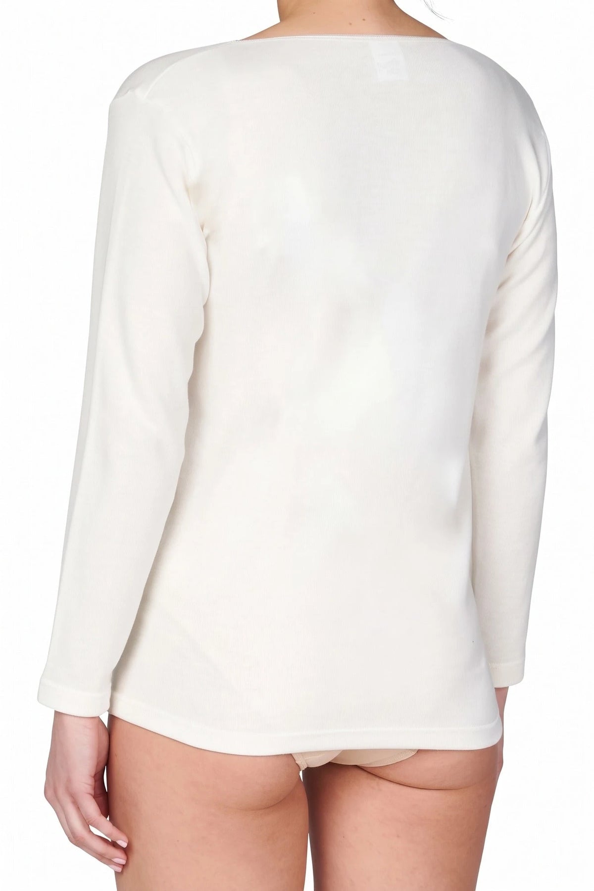 Beeren Entex thermo shirt lange mouw met kantje